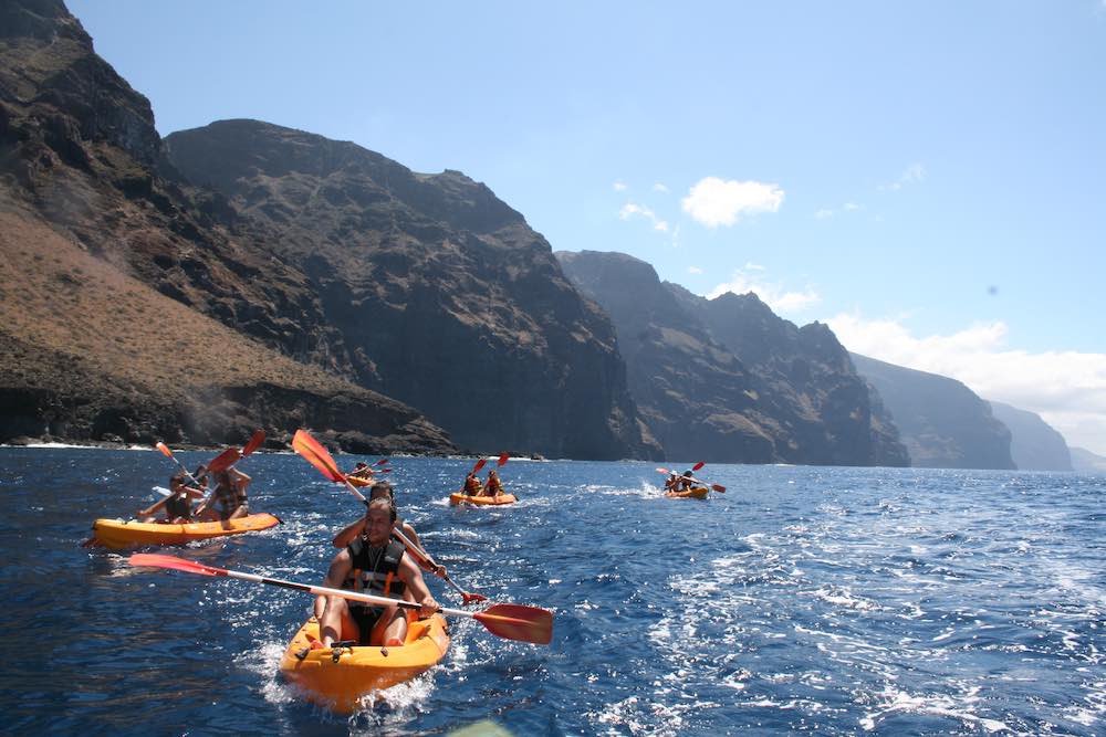 Kayaking in Tenerife